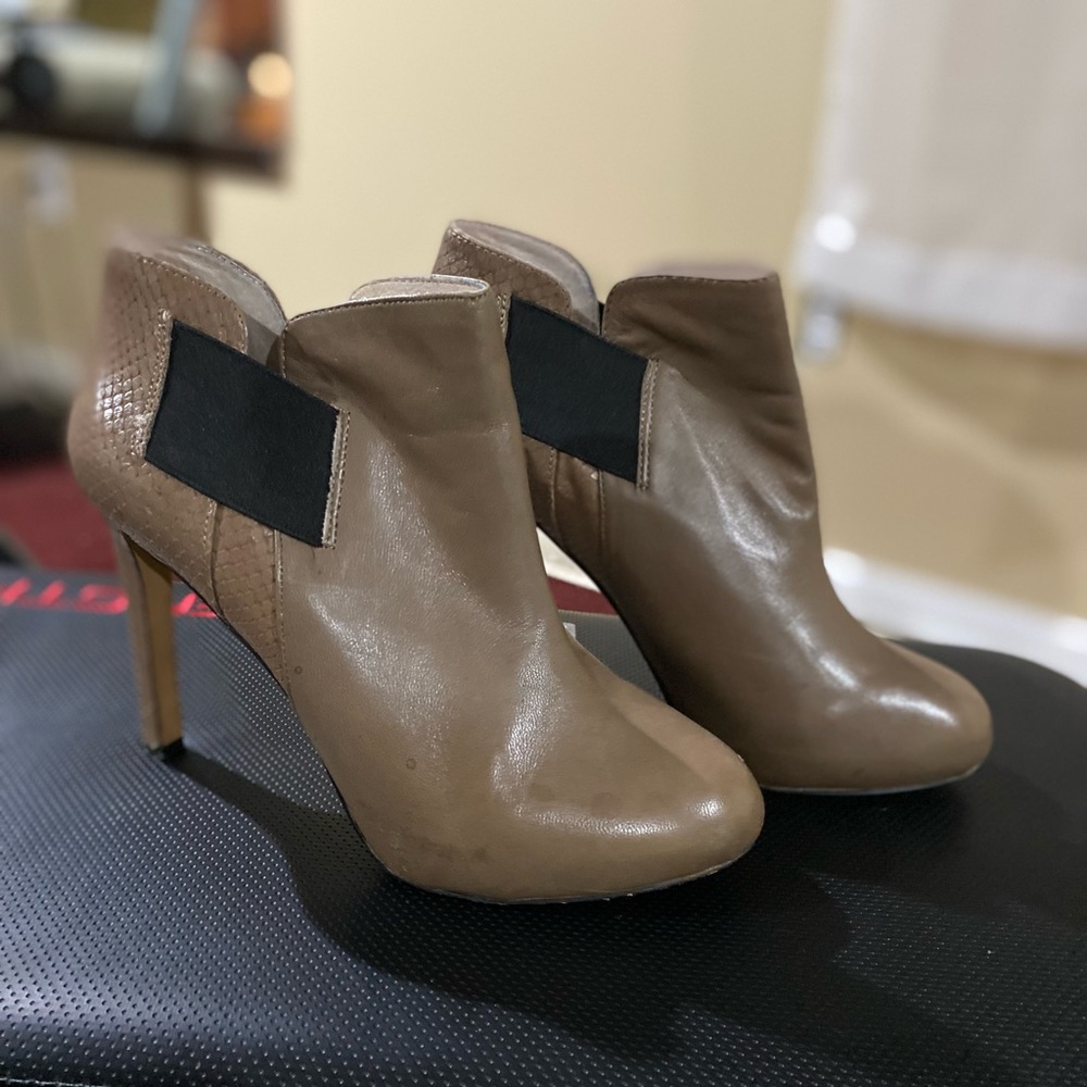 Vince Camuto Arianah snakeskin bootie